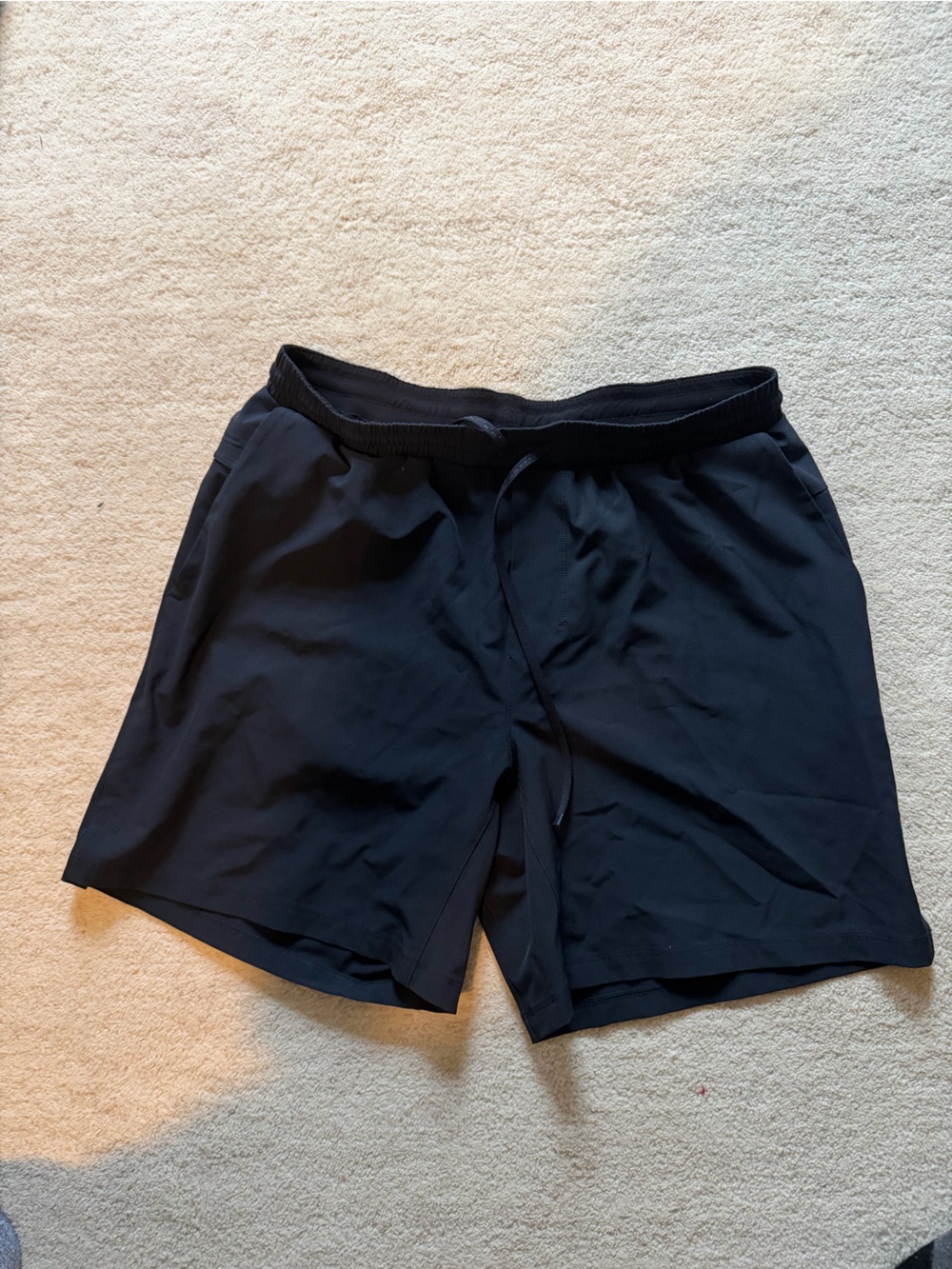 Men’s Lululemon Navy pool short - Liner Removed - Sz Large